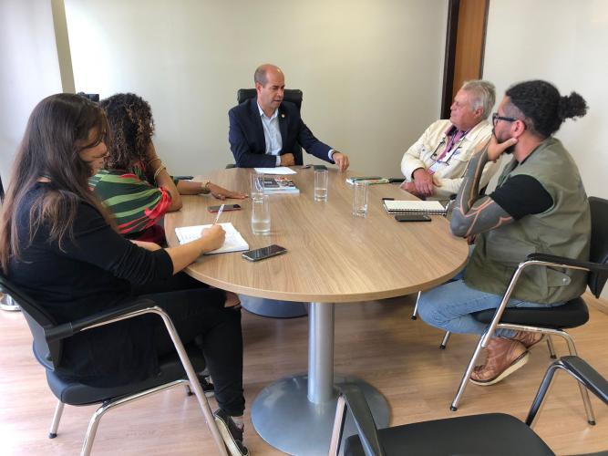 SUDIS visita gabinete do Deputado Estadual Evandro Evandro Araújo (PSD).