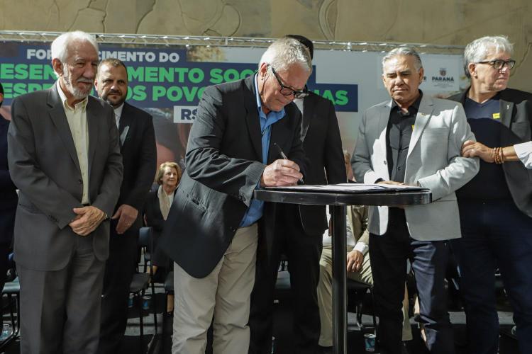 Governo do Paraná  repassa investimento voltado aos povos Indígenas do Estado que somam R$7,3 milhões.