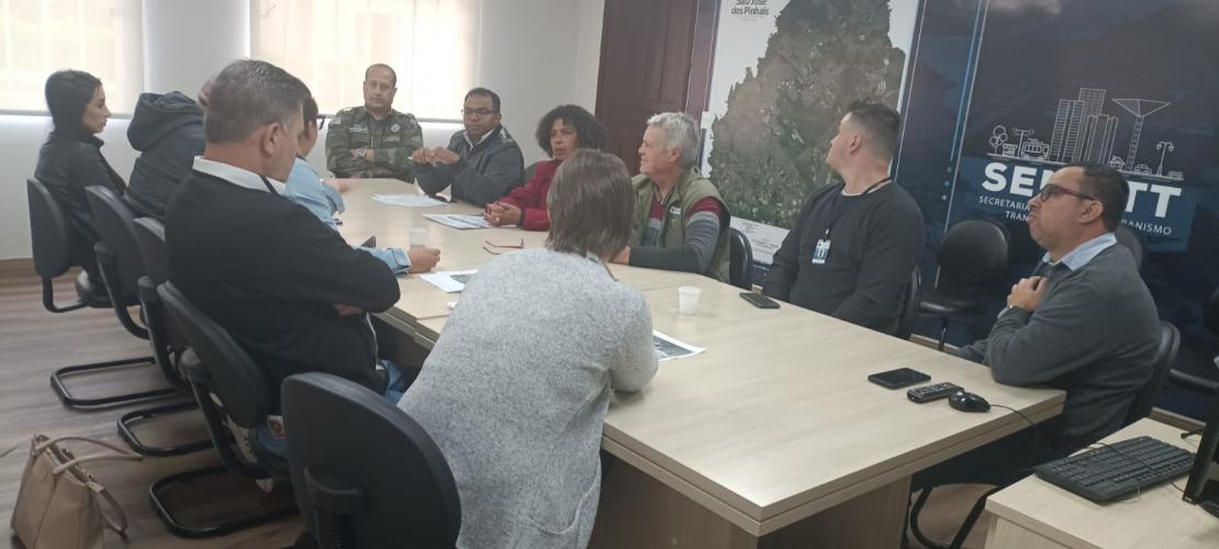 reunião prefeitura de SJP