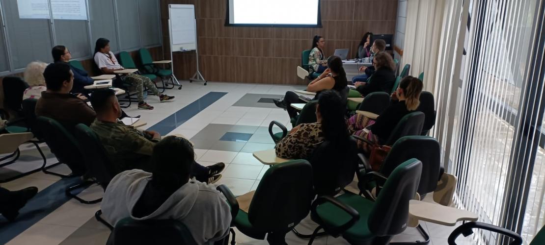 reunião da comissão de organização da 1ª Conferência Estadual dos Povos Indígenas,