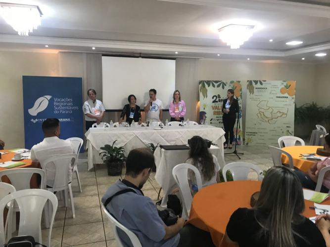 2ª Oficina de Integração Vale do Ribeira - VRS Programa de Vocações Regionais Sustentáveis do Paraná.