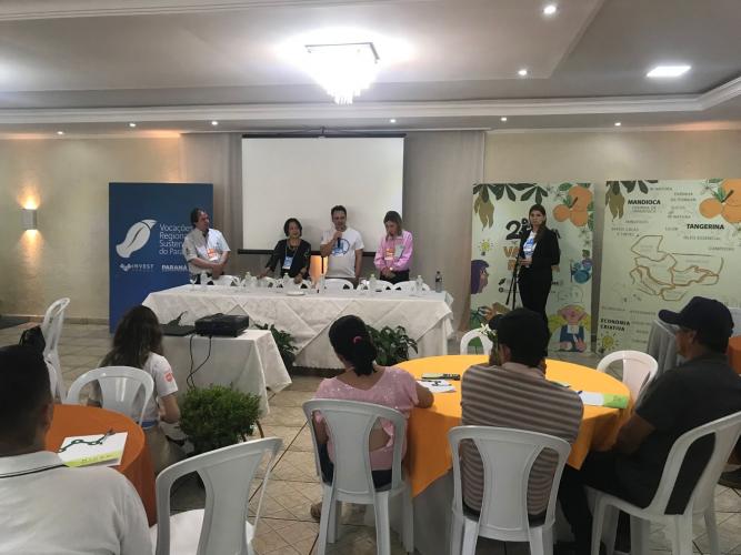 2ª Oficina de Integração Vale do Ribeira - VRS Programa de Vocações Regionais Sustentáveis do Paraná.