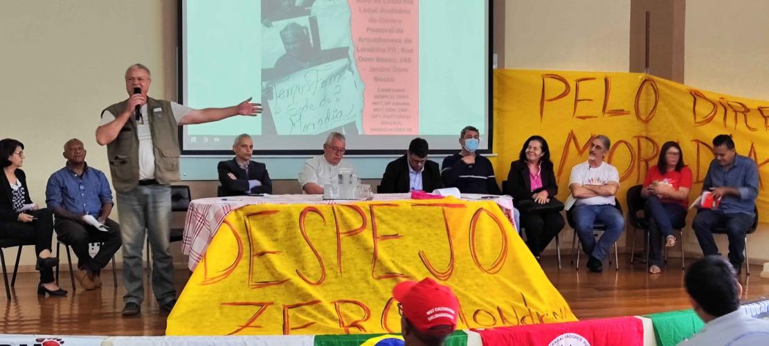 Londrina Recebe encontro da Campanha Despejo Zero