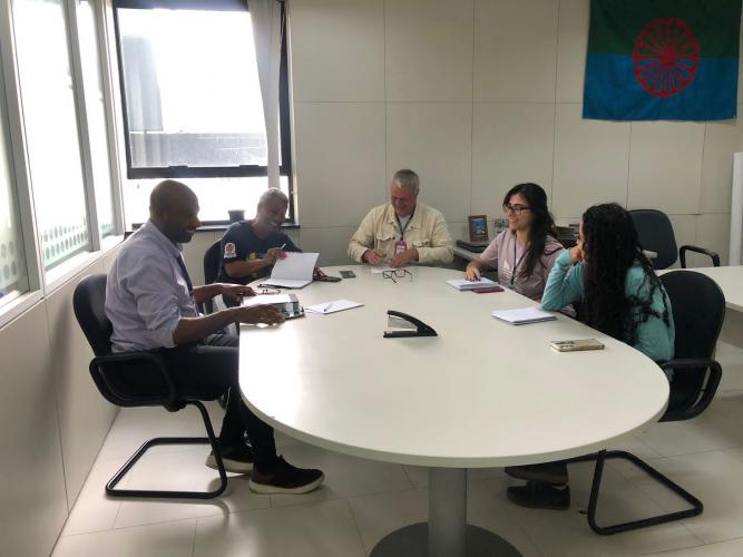Superintendência de Diálogo e Interação Social se reúne com a Secretaria da Mulher, Igualdade Racial e Pessoa Idosa