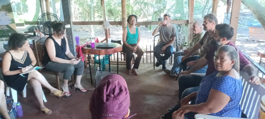 SUDIS em parceria com a UNILA analisa situação da “Horta da Dona Laide” em Foz do Iguaçu.