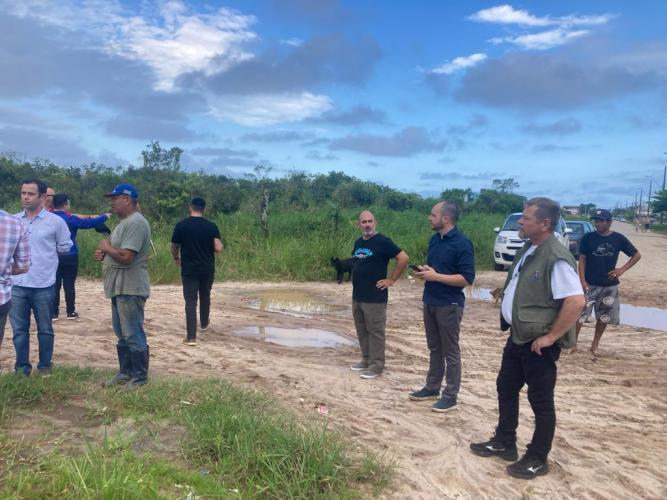 Comissão Estadual de Conflitos Fundiários do TJPR realiza visitas técnicas em áreas ocupadas no litoral do Estado.