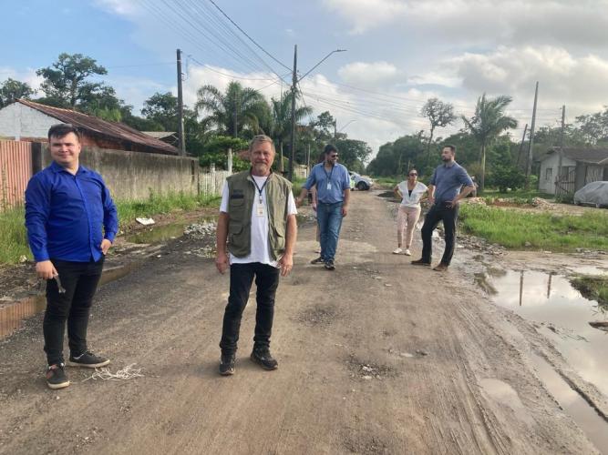 Comissão Estadual de Conflitos Fundiários do TJPR realiza visitas técnicas em áreas ocupadas no litoral do Estado.
