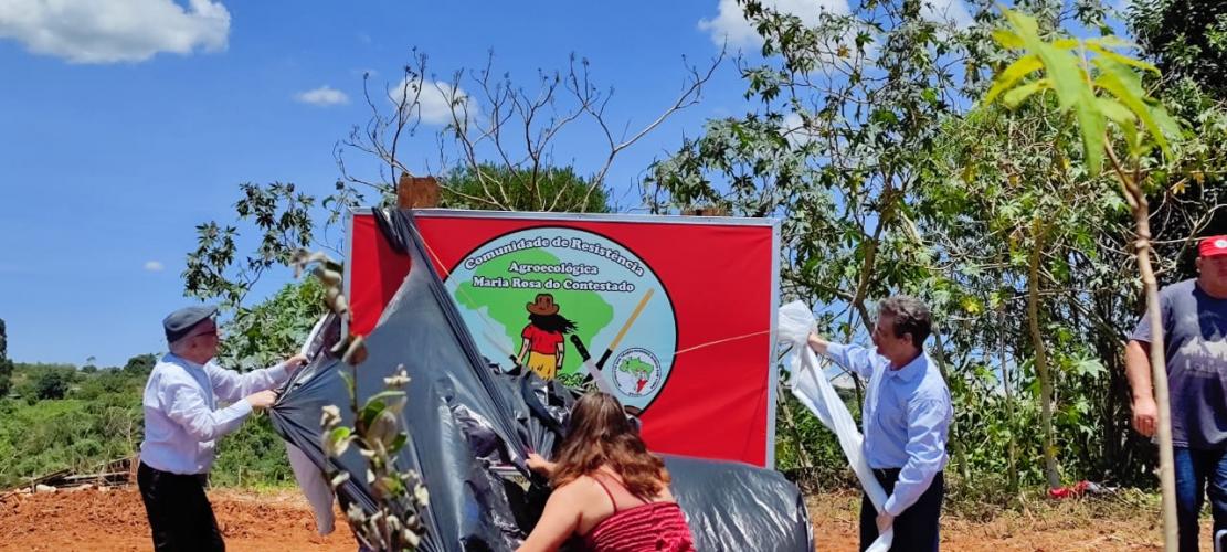 Em Castro, Sudis prestigia a celebração do mais novo assentamento da região: Maria Rosa Do Contestado