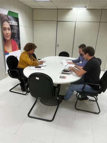 SUDIS Recebe Associação que visa construir moradias na região central da capital