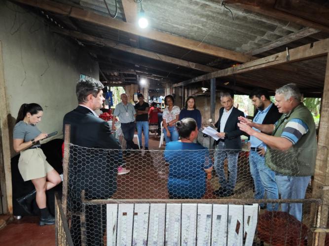 Sudis realiza nova visita na Horta Quilombola do Seu Zé e Dona Laide