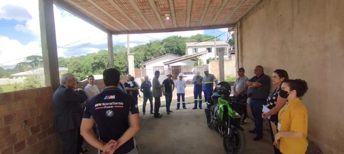 SUDIS participa de Visita técnica da Comissão de Soluções de Conflitos Fundiários do TJPR em área onde famílias foram vitimas de um golpe
