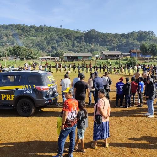 Sudis participa de evento no território indígena Rio das Cobras