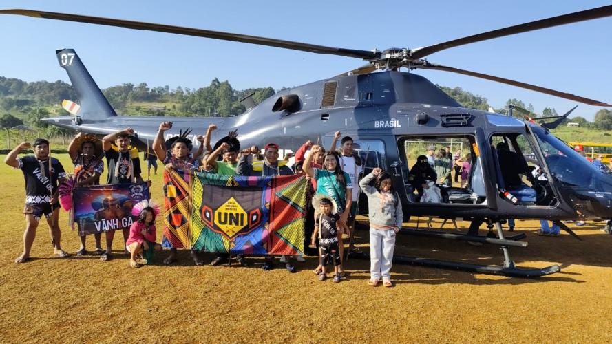 Sudis participa de evento no território indígena Rio das Cobras