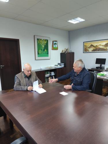 Reunião com secretário da agricultura