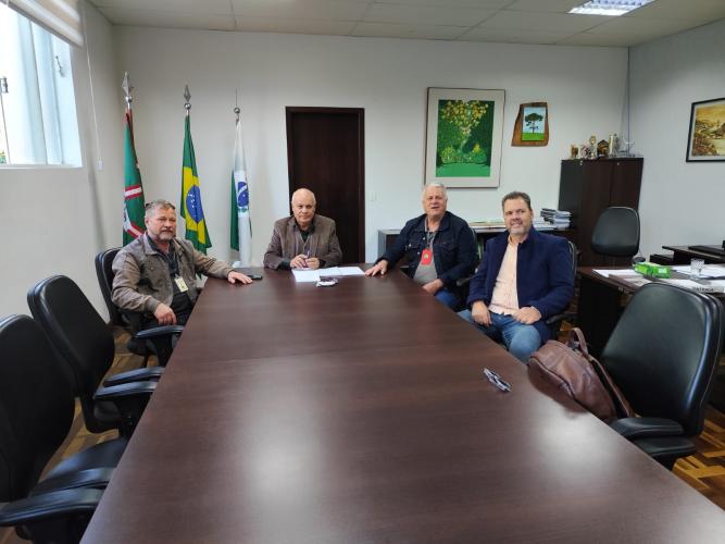 Reunião com secretário da agricultura