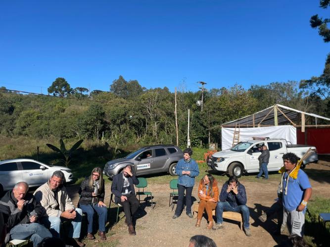 A SUDIS participou da reunião de retomada do Grupo de Trabalho do Parque Histórico do Mate.