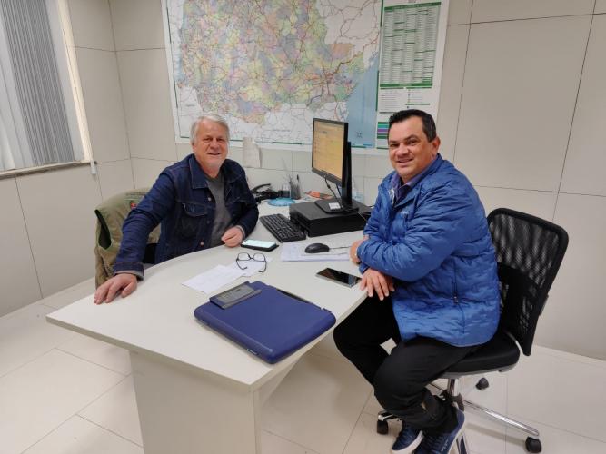 Superintendente da SUDIS recebe Secretário de Assistência Social de Pitanga e discute reivindicações