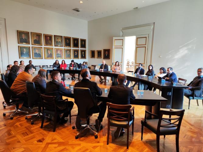 SUDIS Acompanha Evento com Representante do ACNUR no Brasil