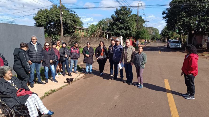 Sudis realiza visita técnica à Comunidade Cidade Nova em Foz do Iguaçu