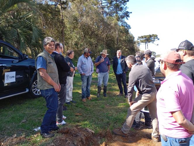 Sudis e autoridades realizam visita técnica em área rural de Guarapuava