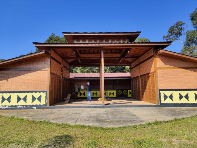 Sudis realiza visitas a Territórios Indígenas Kaingang e Guarani