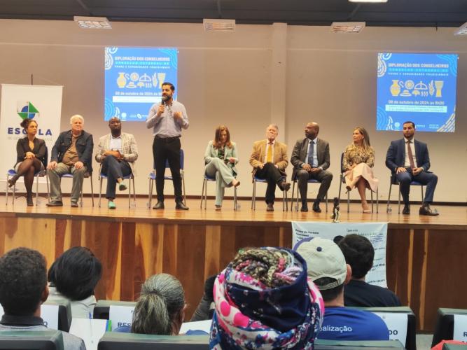 Sudis participa da posse do Conselho dos Povos e Comunidades Tradicionais