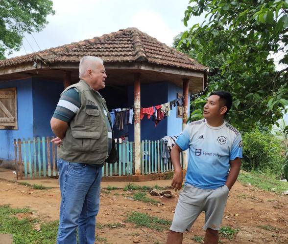 SUDIS realiza visitas a territórios indígenas no município de Ortigueira