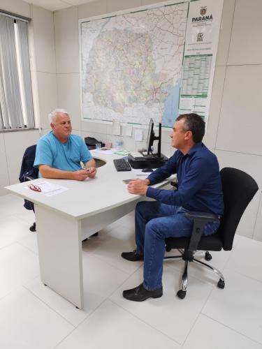 Superintendente da SUDIS se reúne com prefeito de Arapoti