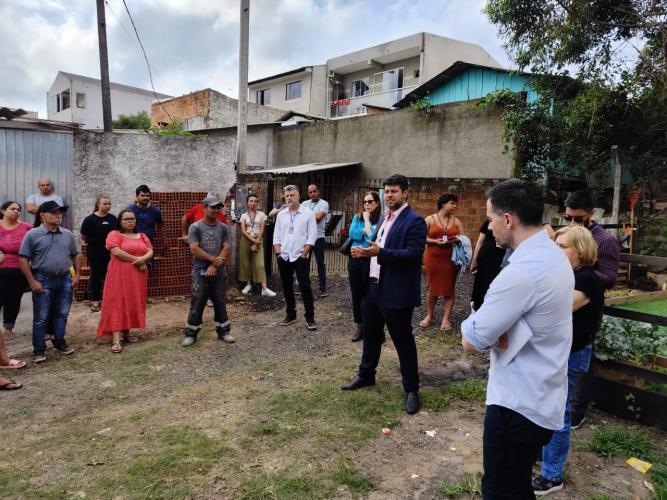 SUDIS e TJPR inspecionam ocupação irregular no Bolsão Sabará