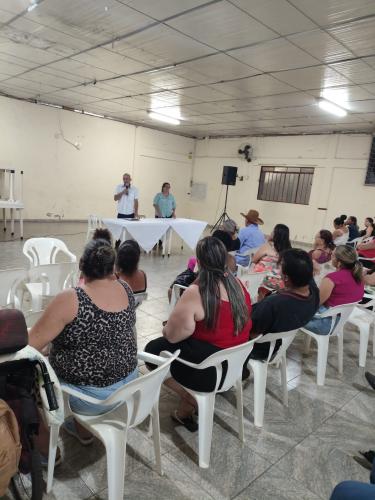 Superintendência Geral de Diálogo e Interação Social (SUDIS) apoia a mobilização por moradia digna em Guaporema, Paraná