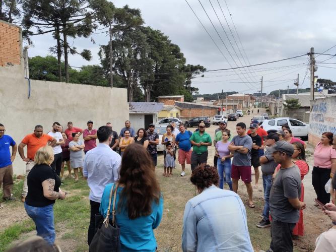 SUDIS e TJPR inspecionam ocupação irregular no Bolsão Sabará