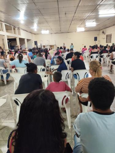 Superintendência Geral de Diálogo e Interação Social (SUDIS) apoia a mobilização por moradia digna em Guaporema, Paraná