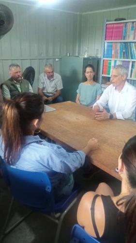 SUDIS realiza visita técnica ao acampamento Maila Sabrina em Ortigueira