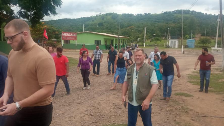 SUDIS realiza visita técnica ao acampamento Maila Sabrina em Ortigueira