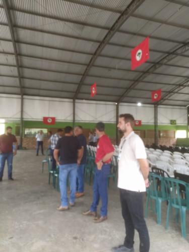 SUDIS realiza visita técnica ao acampamento Maila Sabrina em Ortigueira