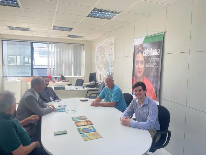 Sudis recebe a visita do deputado estadual Evandro Araújo