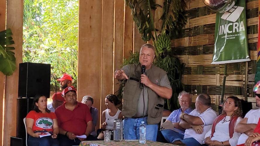 Sudis participa de ato de criação de assentamento da Reforma Agrária em Cascavel