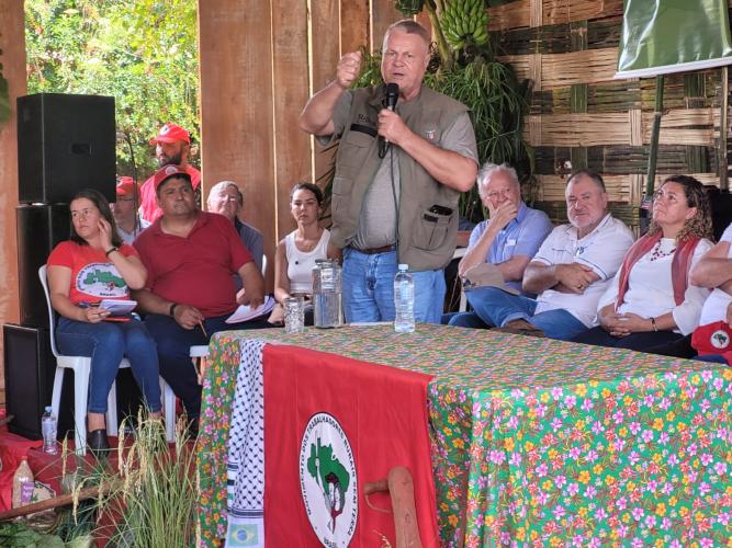 Sudis participa de ato de criação de assentamento da Reforma Agrária em Cascavel