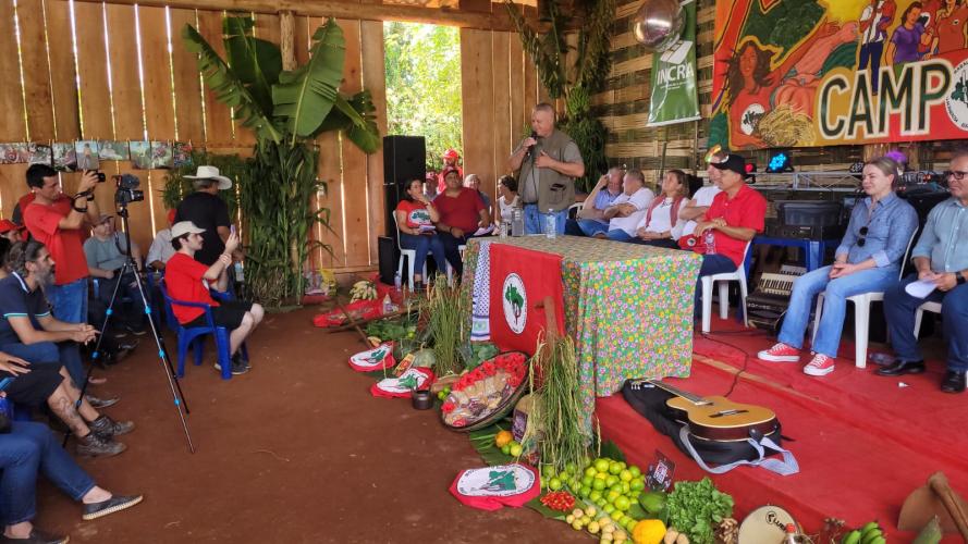 Sudis participa de ato de criação de assentamento da Reforma Agrária em Cascavel