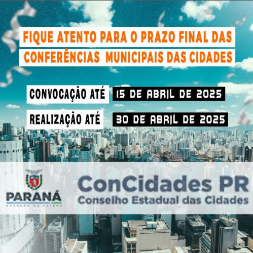 Conferência Estadual das Cidades