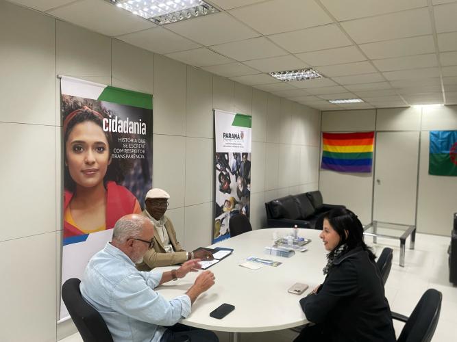 Gana e Nigéria ao Governo do Paraná