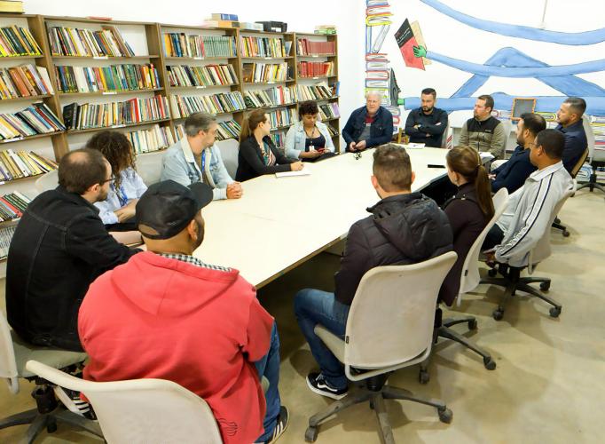 SUDIS participa de reunião na Comunidade Nova Esperança, no município de Campo Magro