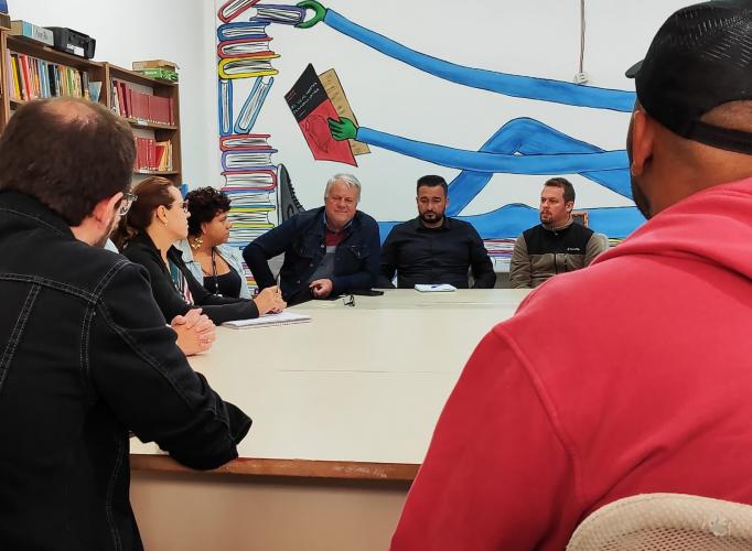 SUDIS participa de reunião na Comunidade Nova Esperança, no município de Campo Magro