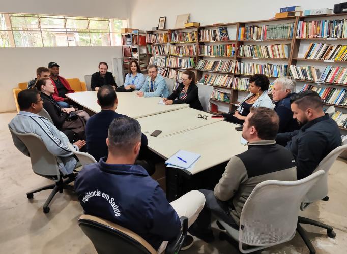 SUDIS participa de reunião na Comunidade Nova Esperança, no município de Campo Magro