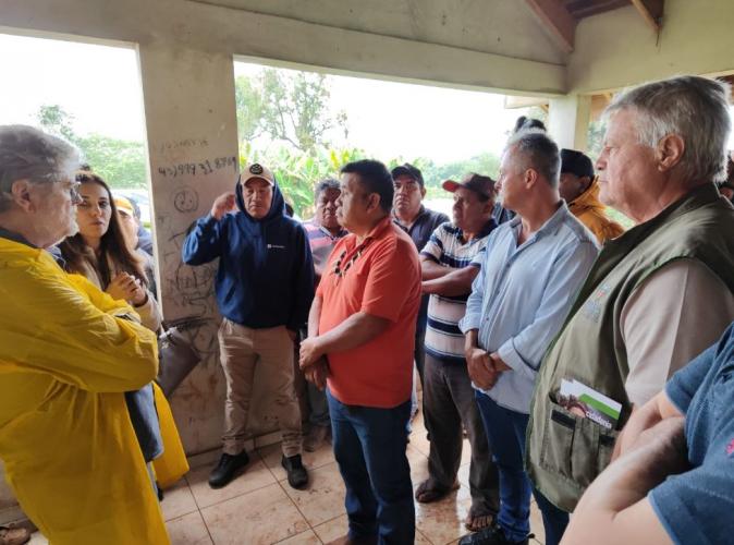 Sudis acompanha Comitê do TRF4 em visita técnica à comunidade indígena em Tamarana