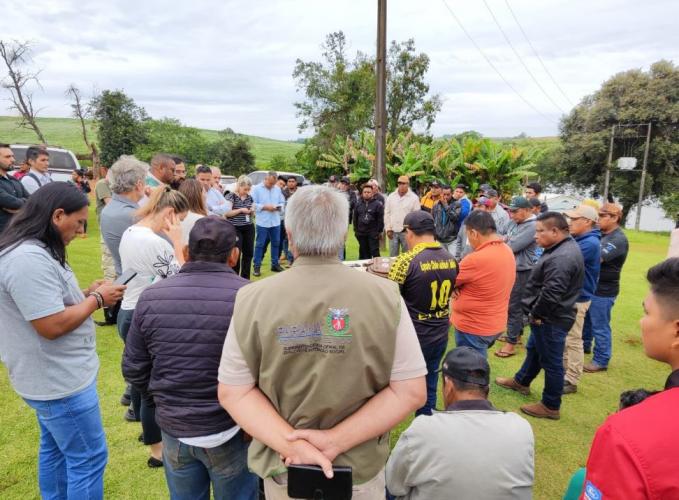 Sudis acompanha Comitê do TRF4 em visita técnica à comunidade indígena em Tamarana