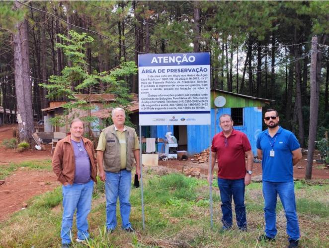 Sudis realiza reuniões e visitas em Francisco Beltrão para avançar na regularização fundiária