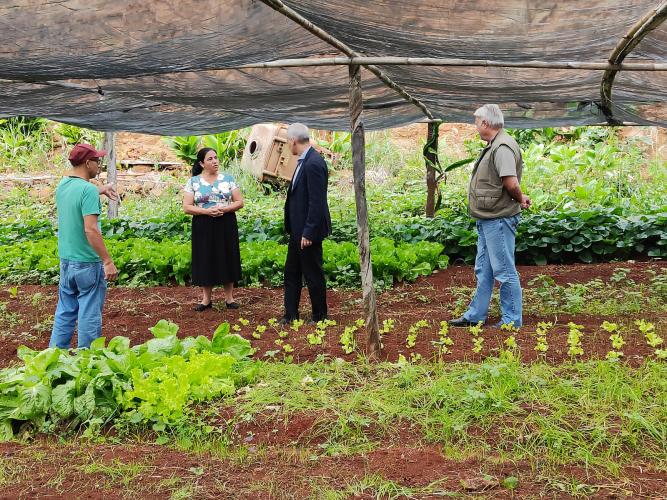 SUDIS fecha roteiro no Sudoeste acompanhando a Comissão de Soluções Fundiárias do TJ Pr