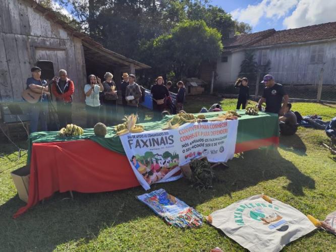 SUDIS participa de evento em celebração ao Faxinal em Mandirituba