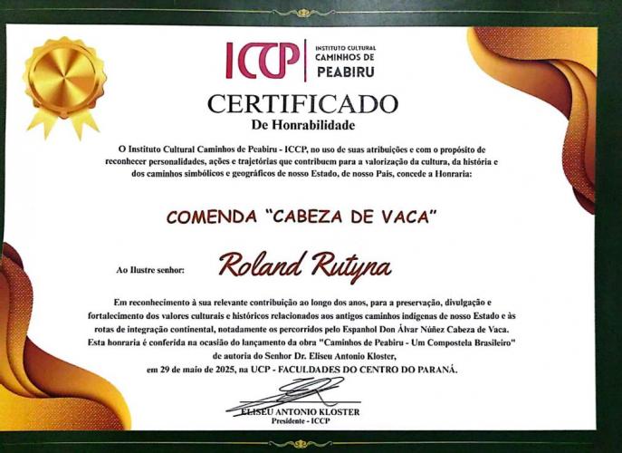 Homenagem em Pitanga reforça apoio do Governo do Paraná ao Caminho do Peabiru